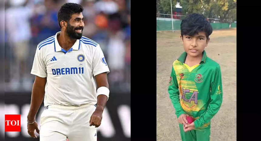 Border-Gavaskar Trophy: Watch: Pakistan boy imitates Jasprit Bumrah’s bowling action | Cricket News