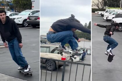 Is this Luigi Mangione skateboarding? Viral video leaves netizens stunned