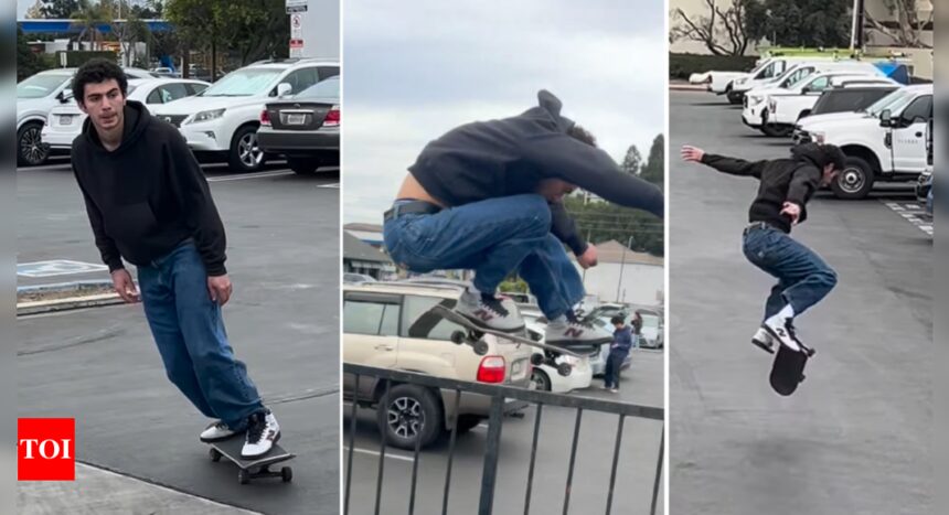 Is this Luigi Mangione skateboarding? Viral video leaves netizens stunned