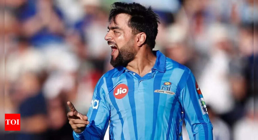 Aye, Aye Captain! Spin wizard Rashid Khan returns as MI Cape Town skipper for SA20 2025 | Cricket News