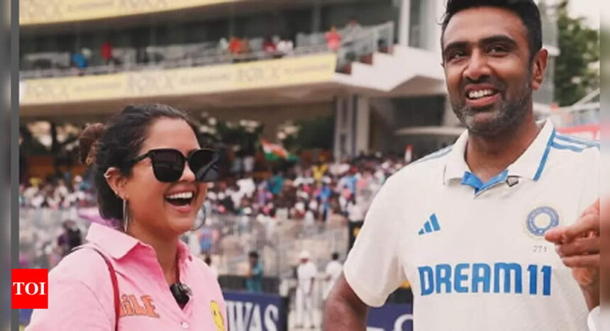 ‘Love letter from a fan girl’: Wife Prithi posts heartfelt message for R Ashwin | Cricket News