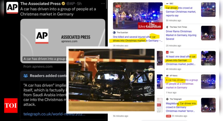 ‘Who was driving the car?’: JD Vance, Elon Musk slam ‘legacy media’ over misleading headlines in Germany Christmas market attack