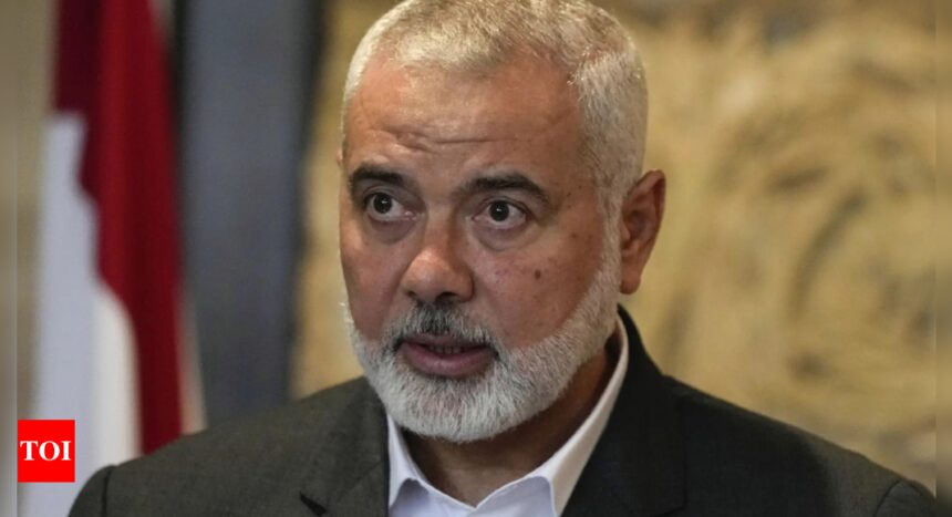 Israel claims responsibility behind July killing of Hamas leader Ismail Haniyeh in Iran