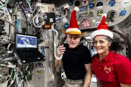 How astronauts stuck in space end up with Santa hats for Christmas? Internet flooded with conspiracy theories; Nasa responds