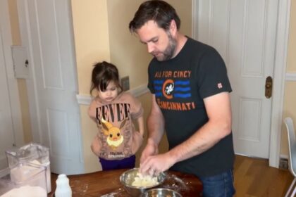 JD Vance’s Christmas biscuit-baking tradition with daughter wows social media: ‘What a great little assistant!’