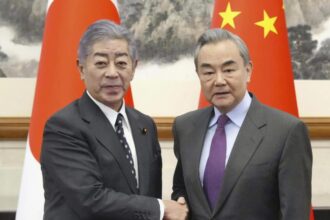 Japan’s top diplomat in China to address ‘challenges’