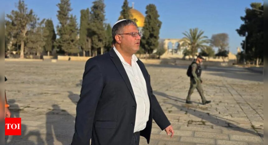 Al-Aqsa Mosque: Israeli security minister enters Al-Aqsa mosque compound ‘in prayer’ for Gaza hostages