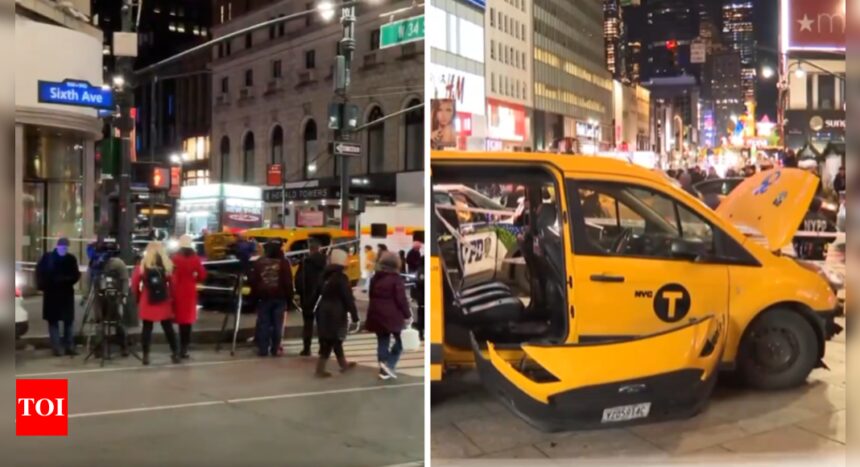 Heroic bystanders rescue boy and mother after taxi strikes pedestrians in New York’s Herald Square