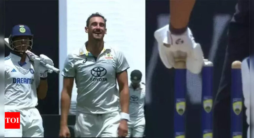 India Vs Australia: Bail switch is back! Yashasvi Jaiswal-Mitchell Starc antics take center stage in gripping Boxing Day Test finale – WATCH | Cricket News