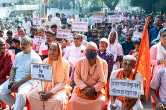 ‘Avoid saffron robes, tilak in public’, ISKCON Kolkata urges Bangladesh monks