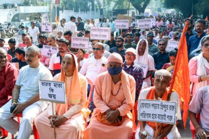 ‘Avoid saffron robes, tilak in public’, ISKCON Kolkata urges Bangladesh monks