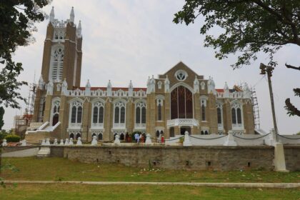 Celebrating Christmas inside 100-year-old Medak Cathedral built during a famine
