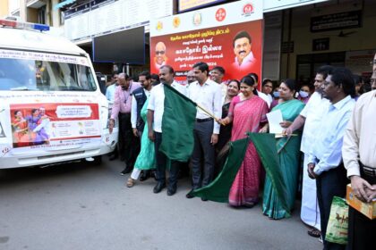 Kanimozhi flags off drive against TB