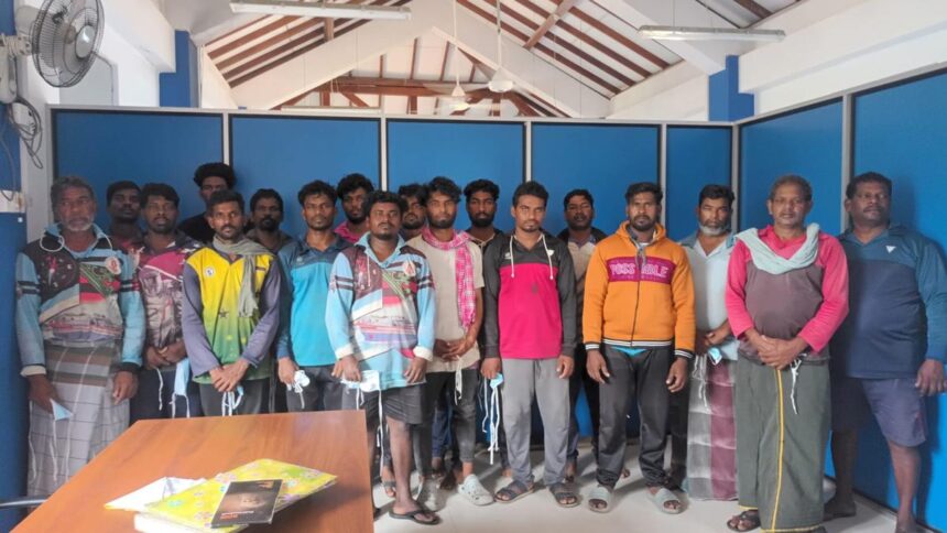 Sri Lankan Navy arrests 18 fishermen from TN, Karaikal