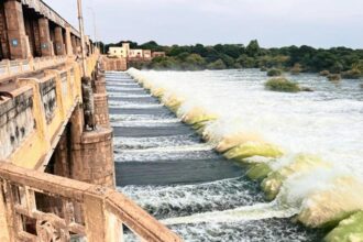 Flood alert issued to 14 villages as water from Sathanur dam in Tiruvannamalai released
