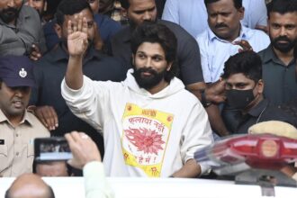 Allu Arjun released on bail from Hyderabad prison in Pushpa 2 screening death case