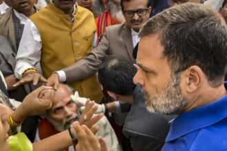 Ambedkar row: Scuffle erupts outside Parliament, Congress and BJP MPs accuse each other of heckling