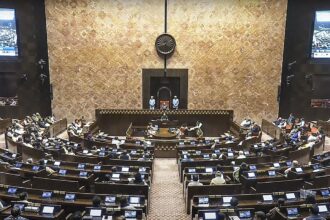 Both Houses adjourned till 2 p.m. amid protests by Opposition over Shah’s remark on Ambedkar