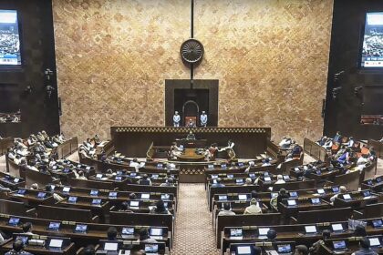 Both Houses adjourned till 2 p.m. amid protests by Opposition over Shah’s remark on Ambedkar