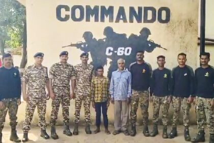 Two Naxalites with ₹8 lakh bounty surrender in Maharashtra’s Gadchiroli