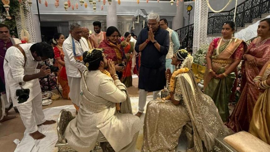 Champion shuttler PV Sindhu gets married to Datta Venkata Sai in Udaipur