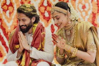 First look: Sobhita Dhulipala and Naga Chaitanya’s Telugu wedding radiates cultural grace : Bollywood News