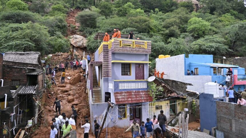 Tiruvannamalai landside: Vasan urges T.N. govt. to take prompt action