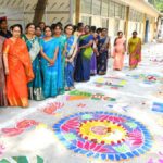 Staff of A.P. Raj Bhavan participate in Sankranthi celebrations