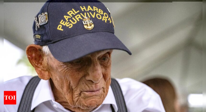 US: Navy veteran who saved lives during Japan’s attack on Pearl Harbor, dies at 103