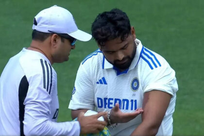 Rishabh Pant: BRUTAL! Rishabh Pant bruised by 140kmph thunderbolts to arm, helmet at SCG – Watch | Cricket News