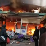 8 dead, 15 injured in a deadly fire at north China food market