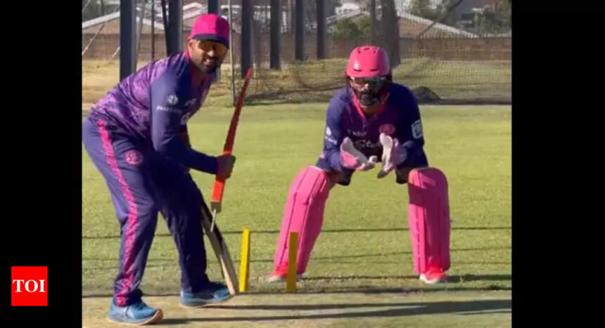 Watch: Paarl Royals’ Dinesh Karthik sweats it out ahead of SA20 season | Cricket News