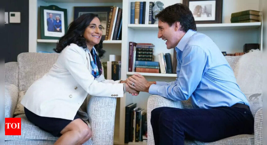 Who is Anita Anand, the Indo-Canadian minister in race to replace Justin Trudeau as PM