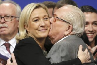 Marine Le Pen: French far-right leader Marine Le Pen pays tribute to her politically polarising father