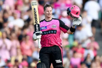 Steve Smith equals record for most tons in Big Bash League |