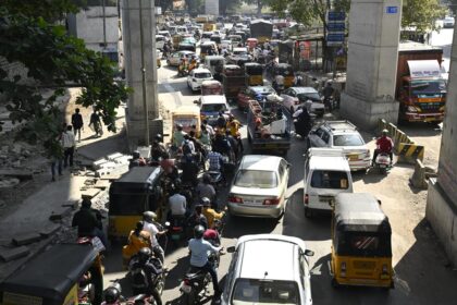 Hyderabad | Traffic restrictions around Yousufguda on Friday evening for Daaku Maharaaj’s pre-release event