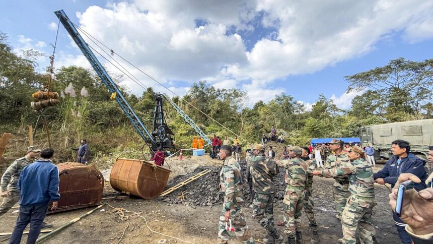 Assam coal mine mishap: 3 bodies spotted, help sought from Navy deep divers